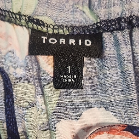 Torrid Blue Sundress with Scoop Neck and Sleeveless Design - Picture 2 of 4